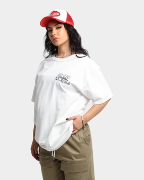 Goat Crew Race Car T-Shirt White Stylish Wearable