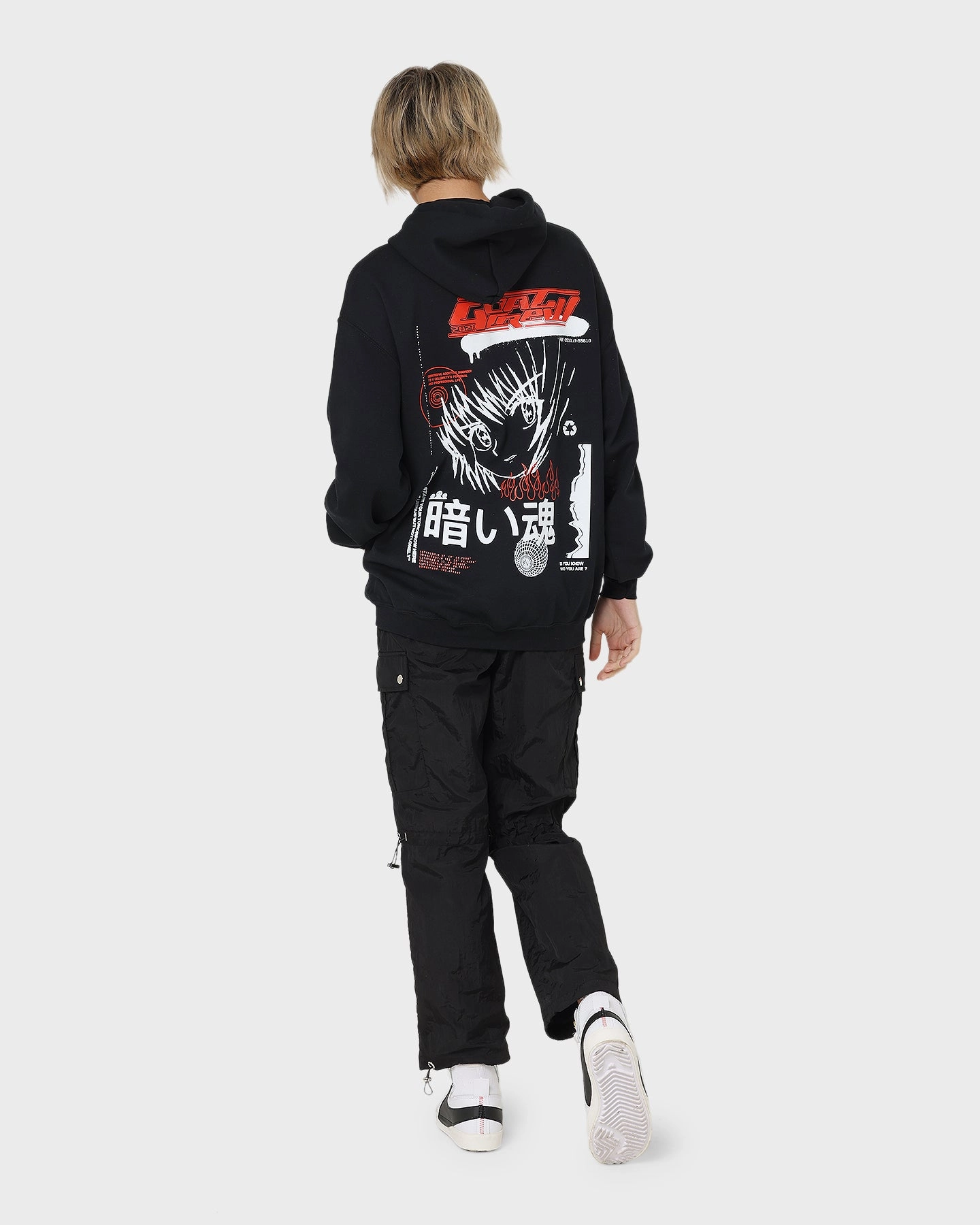 Goat Crew Sapporo Hoodie Black Recycled Material