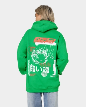 State Winter Shield Goat Crew Sapporo Hoodie Green