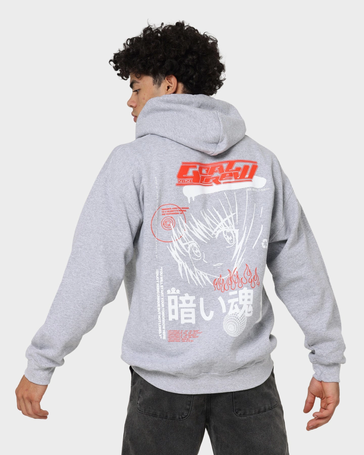 Razor Chic Look Goat Crew Sapporo Hoodie Grey