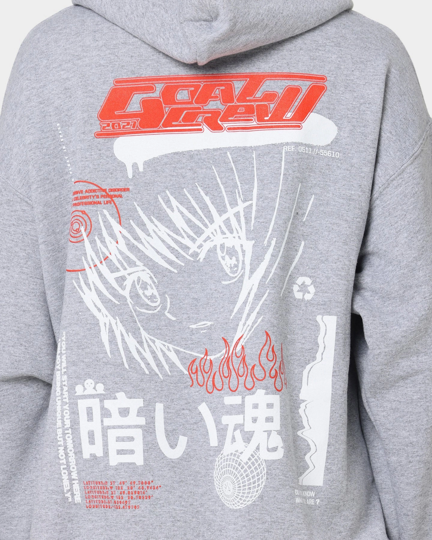 Black Goat Crew Sapporo Hoodie Grey