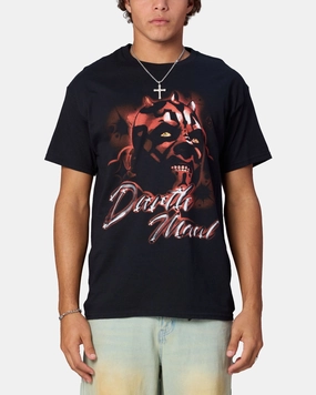 EnhancedDurabilityFinish Fashion Fit Goat Crew Star Wars Darth Maul Airbrush T-Shirt Black