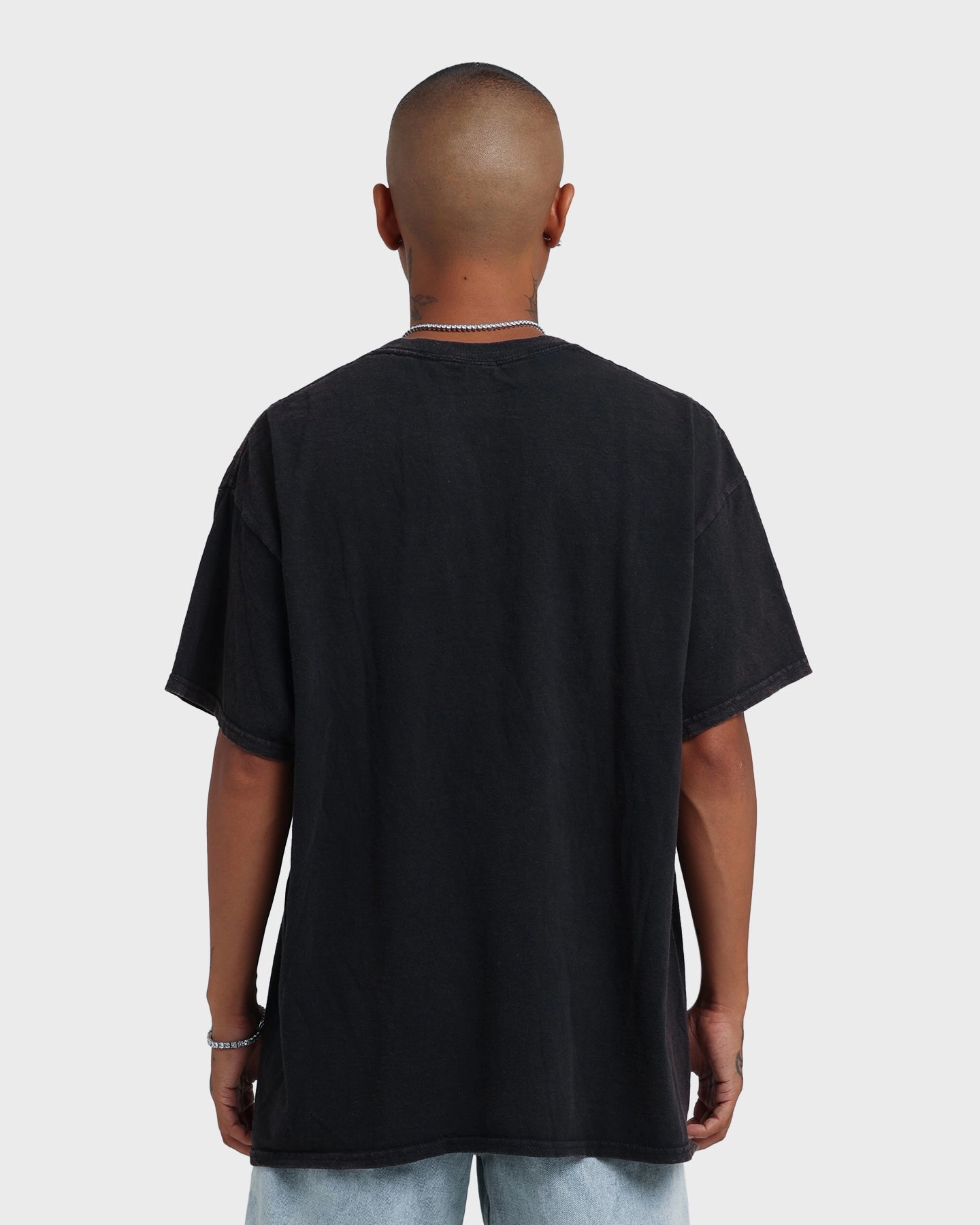 Goat Crew Tennis Club Vintage T-Shirt Black Wash Low Environmental Impact Easy-to-Style Top