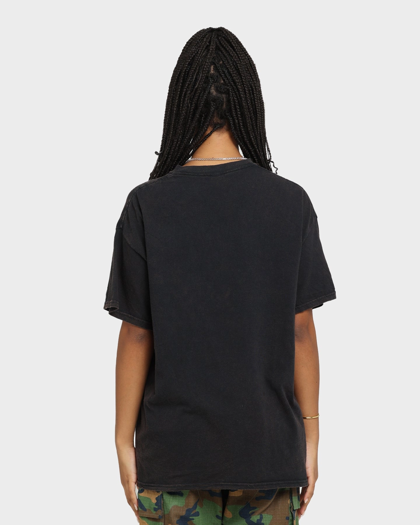 LightweightBlend Goat Crew The Chef Vintage T-Shirt Black Wash