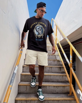 Goat Crew The Chronic Vintage T-Shirt Black Layered Wear