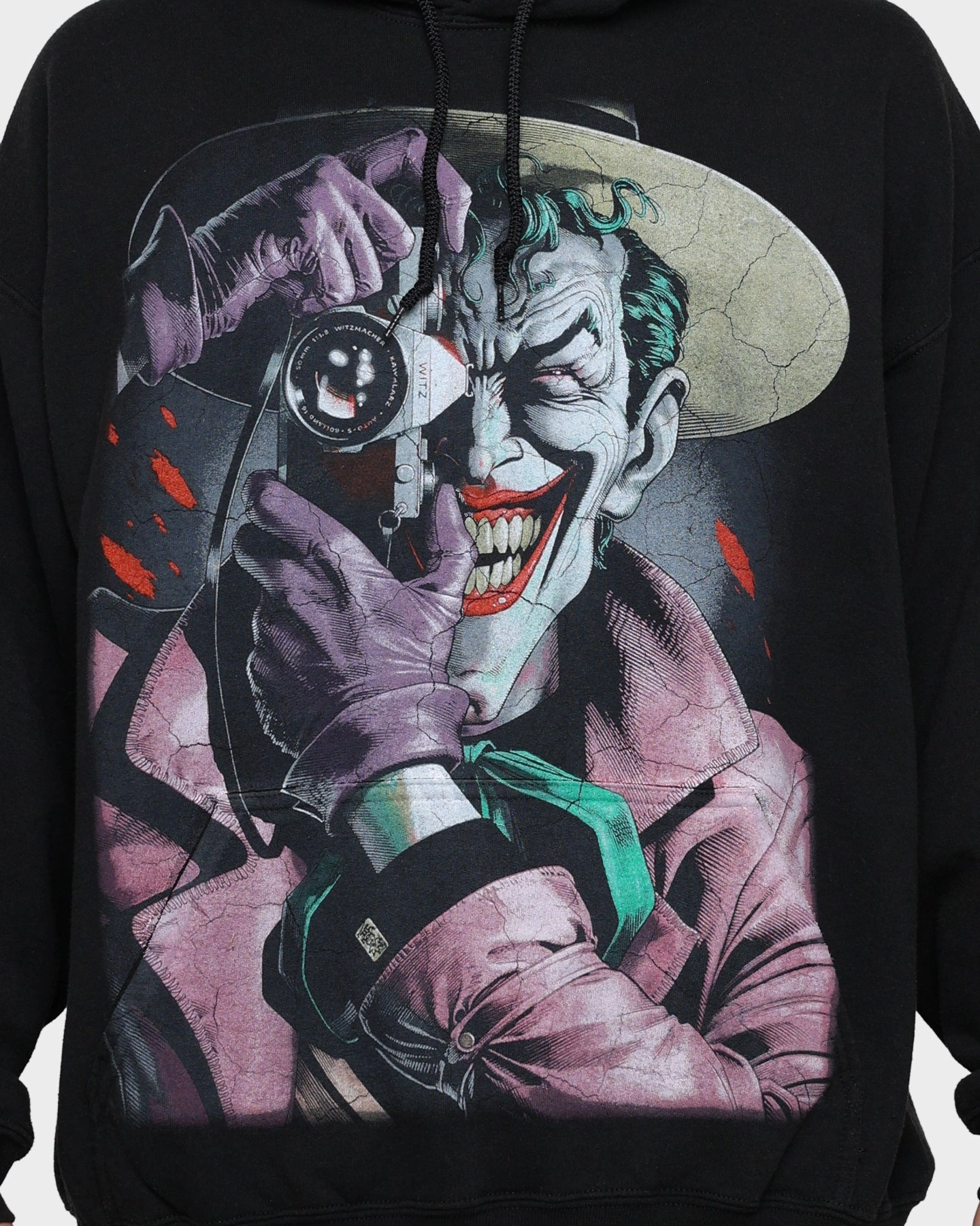 Heavyweight Goat Crew The Killing Joke Vintage Hoodie Black Wash