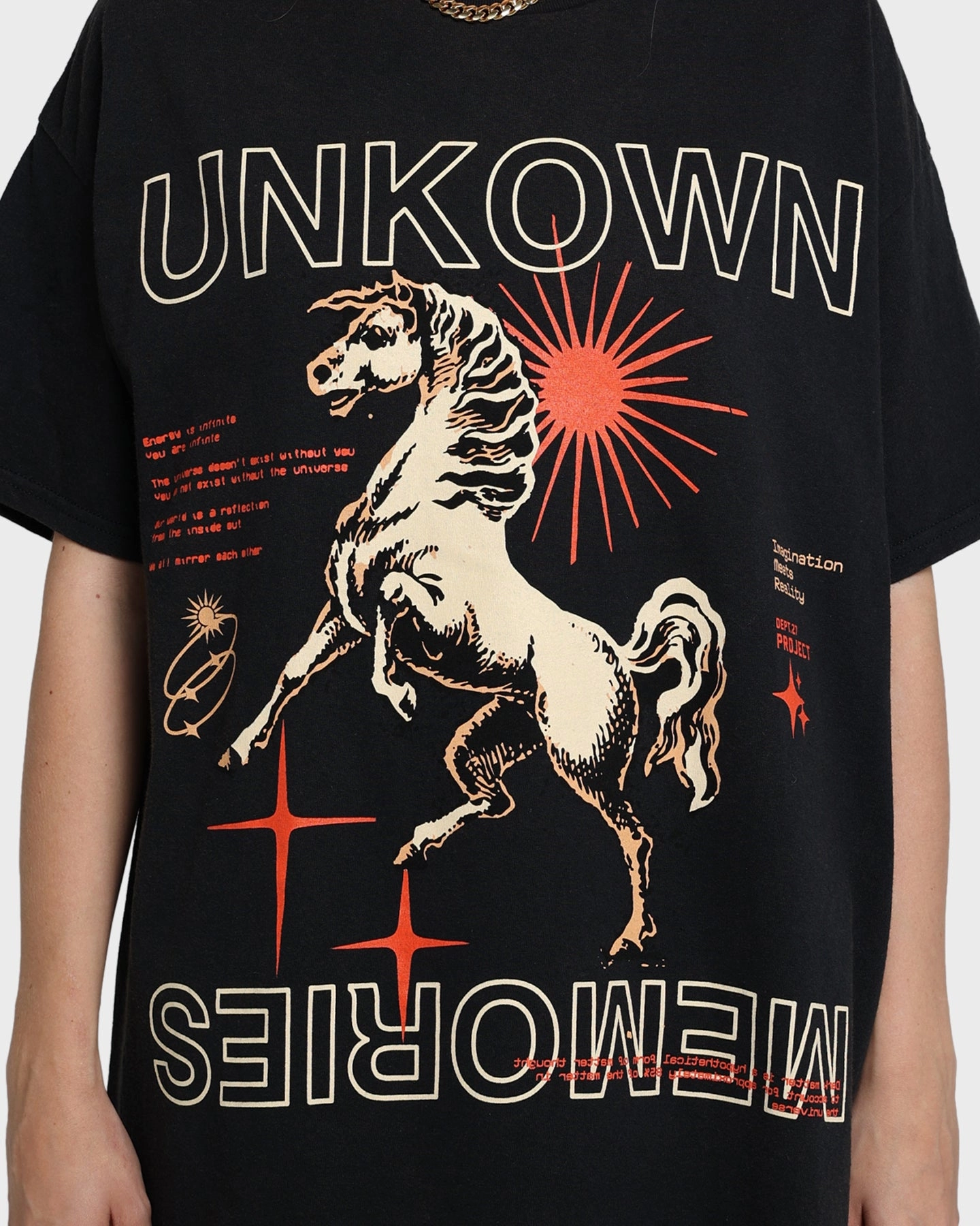 Goat Crew Unknown Memories Vintage T-Shirt Black Wash Timeless Fit