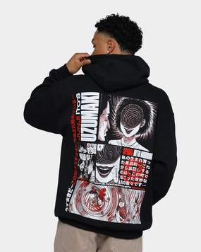 Goat Crew Uzumaki Hoodie Black snowy