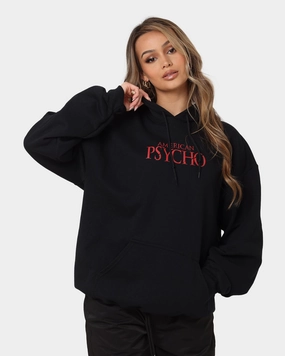 Goat Crew X American Psycho American Psycho Vintage Hoodie Black Rain Friendly concert