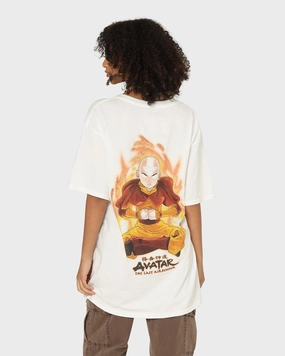 Goat Crew X Avatar: Avatar Logo T-Shirt White Lightweight Wear
