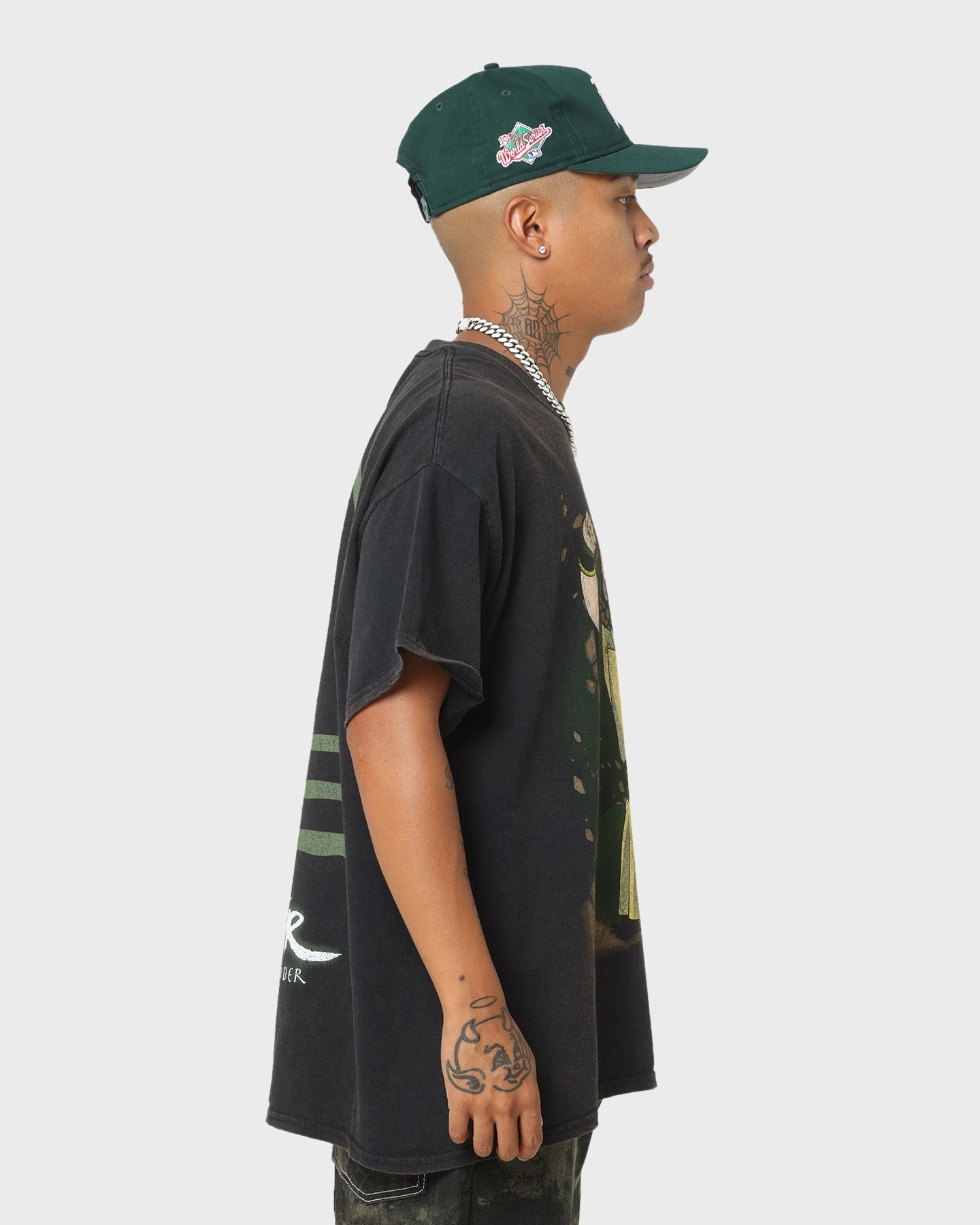 Goat Crew x Avatar: The Last Airbender Earth Elements Vintage T-Shirt Black Wash Weekend Look Solid color purity