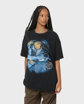 Goat Crew x Avatar: The Last Airbender Water Elements Vintage T-Shirt Black Wash TaglessCollar