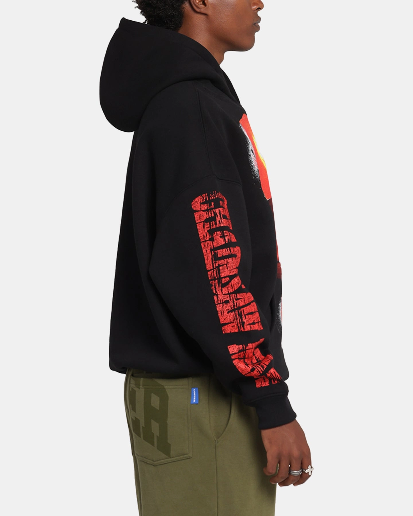 Sun Protection easy to transport Goat Crew X Chainsaw Man Premium Hoodie Black