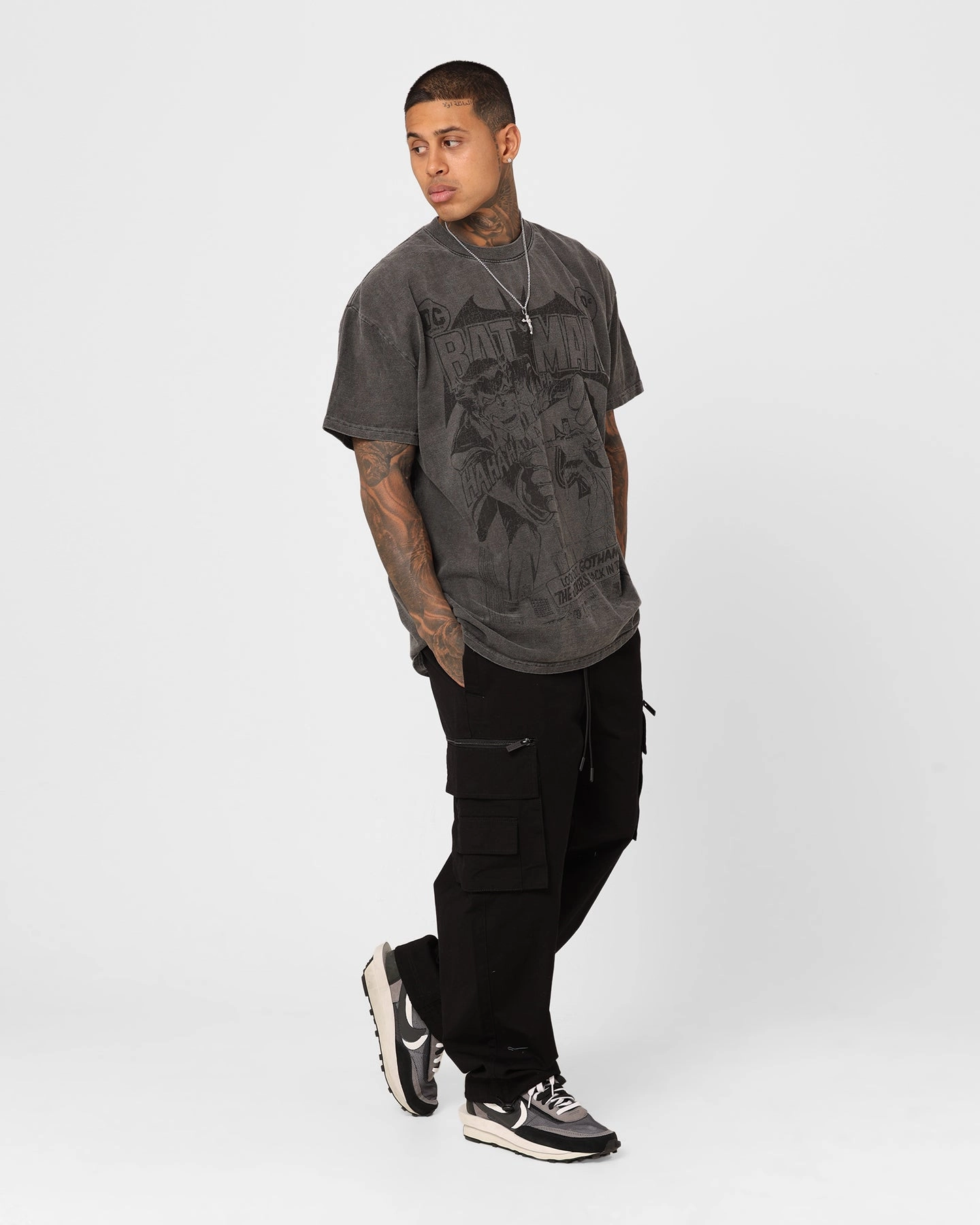 Goat Crew X DC Batman Issue #251 Heavyweight Vintage T-Shirt Black Wash All-Purpose Comfort