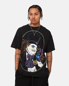 Daily Favorite Goat Crew X DC Batman The Penguin Vintage T-Shirt Black Wash