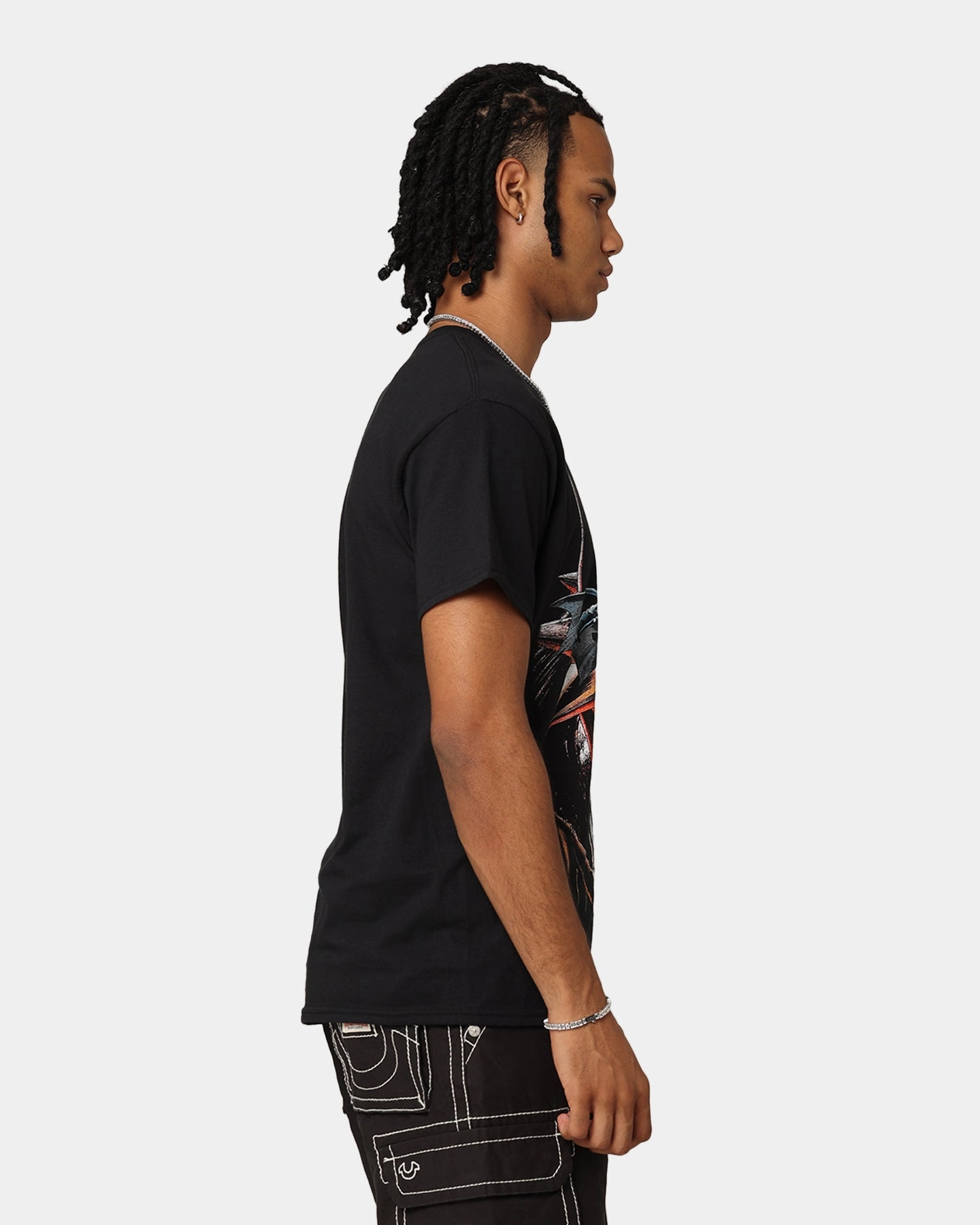 Non Restrictive Fit Goat Crew X DC Batman Who Laughs T-Shirt Black