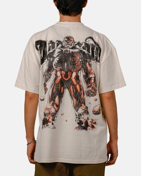 Goat Crew X DC Superman Darkseid Heavy T-Shirt Off White Seasonal Fashion Cool Vibes