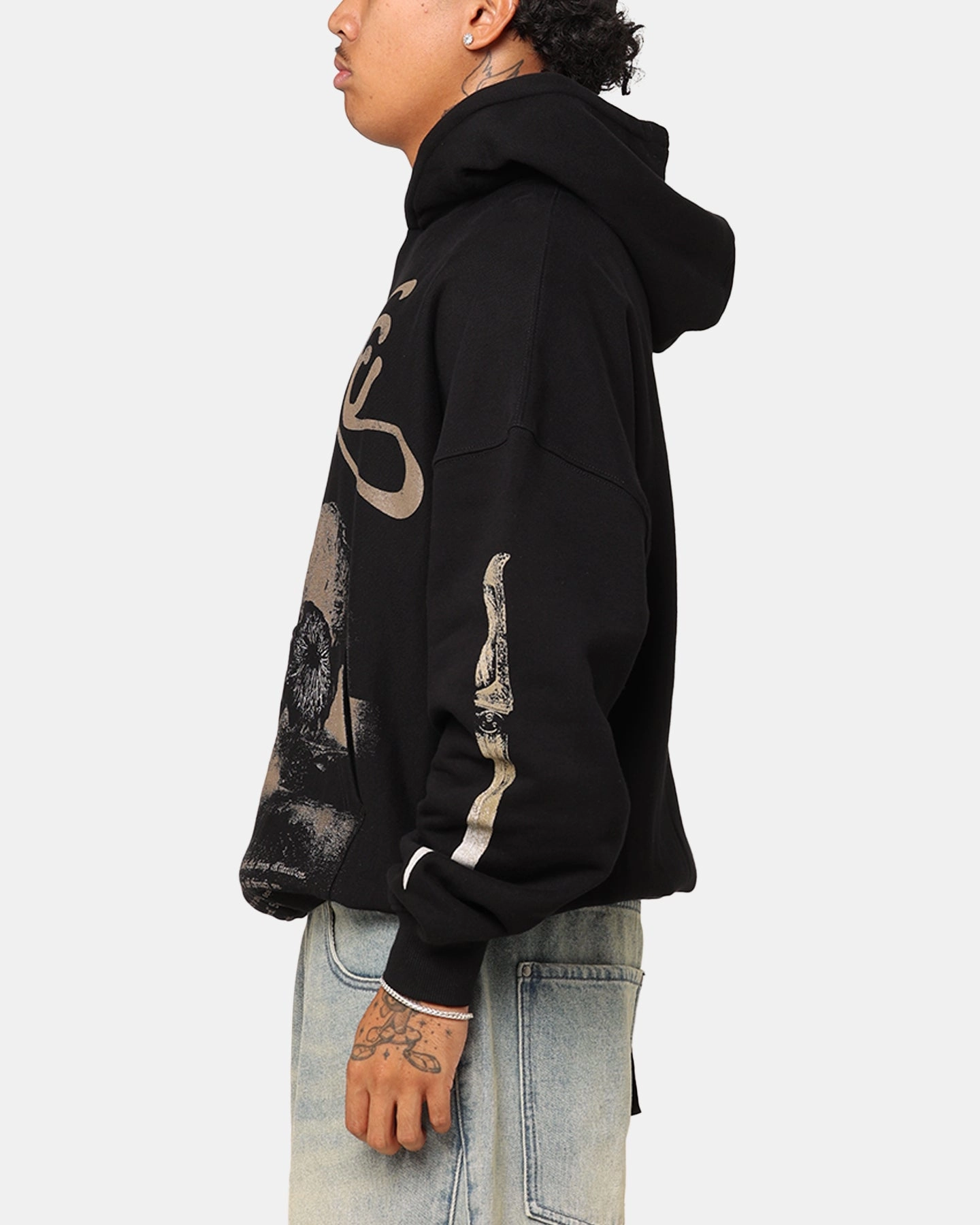 Goat Crew X Dune Heavyweight Hoodie Black Adventure-Ready Wear