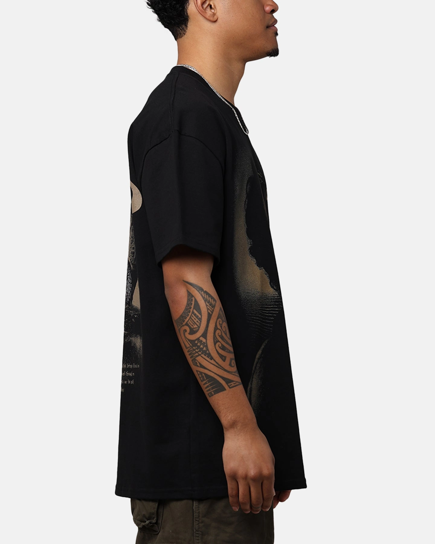 Goat Crew X Dune Paul Atreides Heavyweight T-Shirt Black Wash Cozy Layer Classic Layer