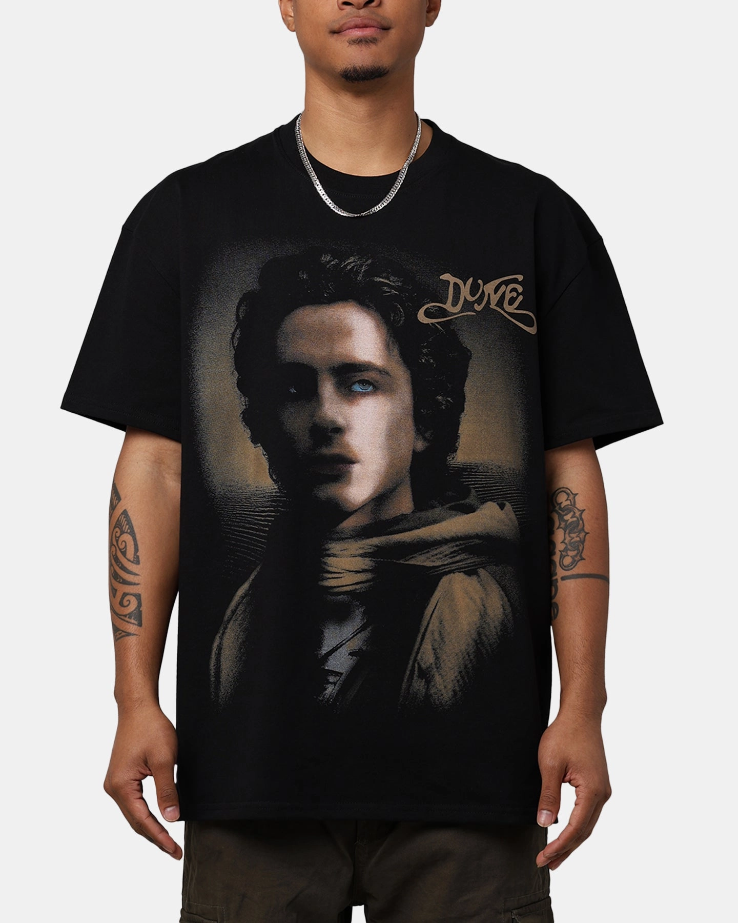 Fit for All Seasons Cool Design Goat Crew X Dune Paul Atreides Heavyweight T-Shirt Black Wash