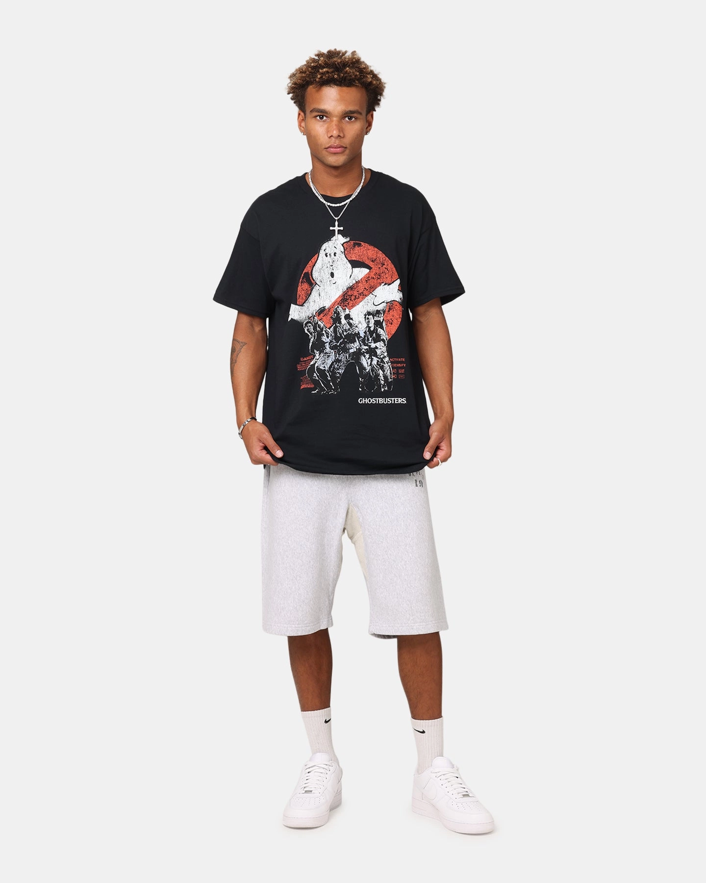 Everyday Comfort Style Essential Comfort Goat Crew X Ghostbusters Vintage T-Shirt Black