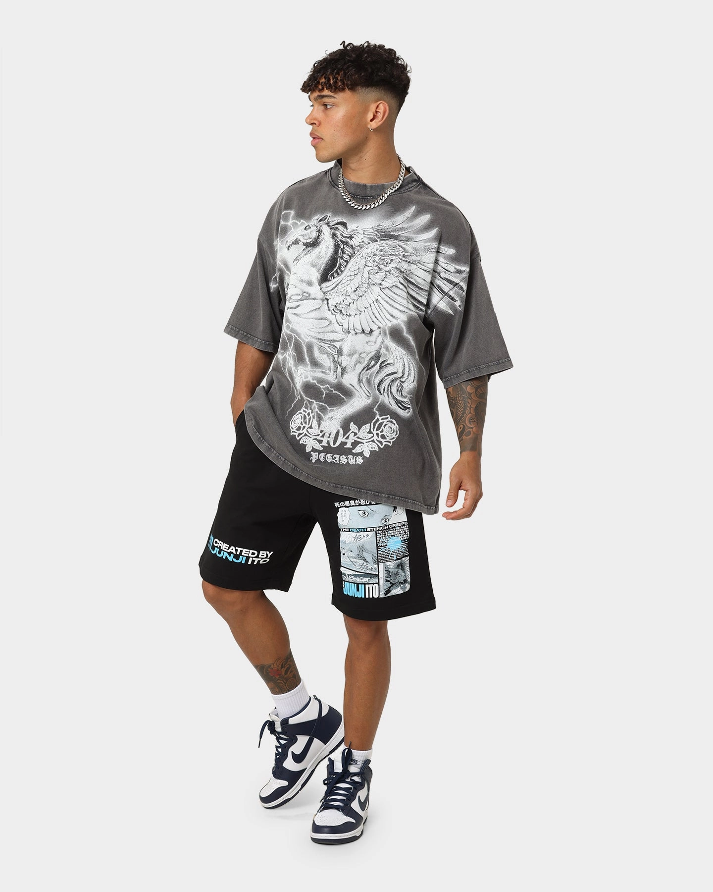 Goat Crew X Gyo Gyo Shorts Black NonIronTechnology baby shower