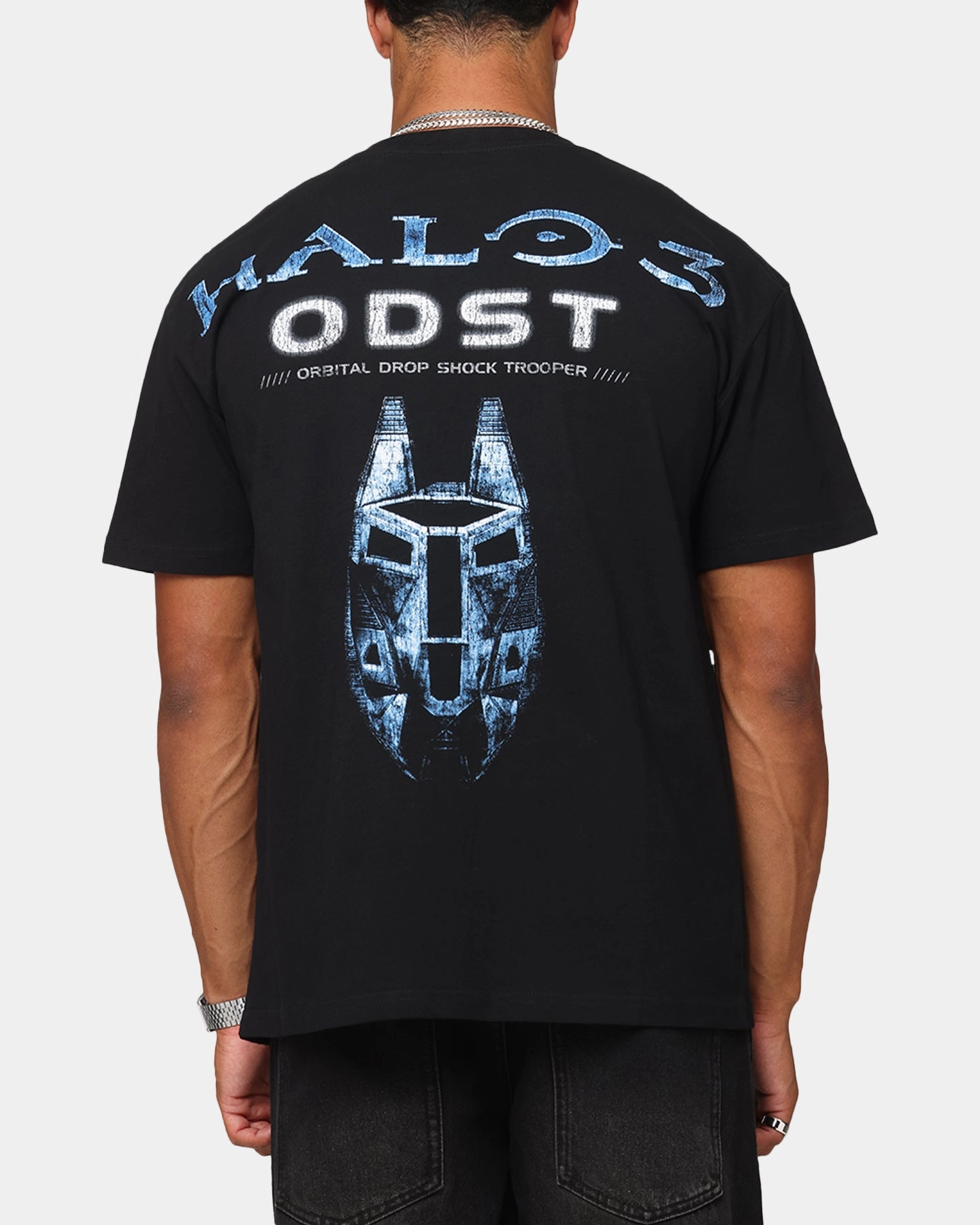 Goat Crew X Halo Halo ODST Vintage T-Shirt Black Soft Touch