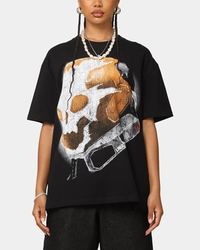 Goat Crew X Halo Halo Reach Emile Big Head Heavyweight T-Shirt Black Regular fit normality Odor Control Finish