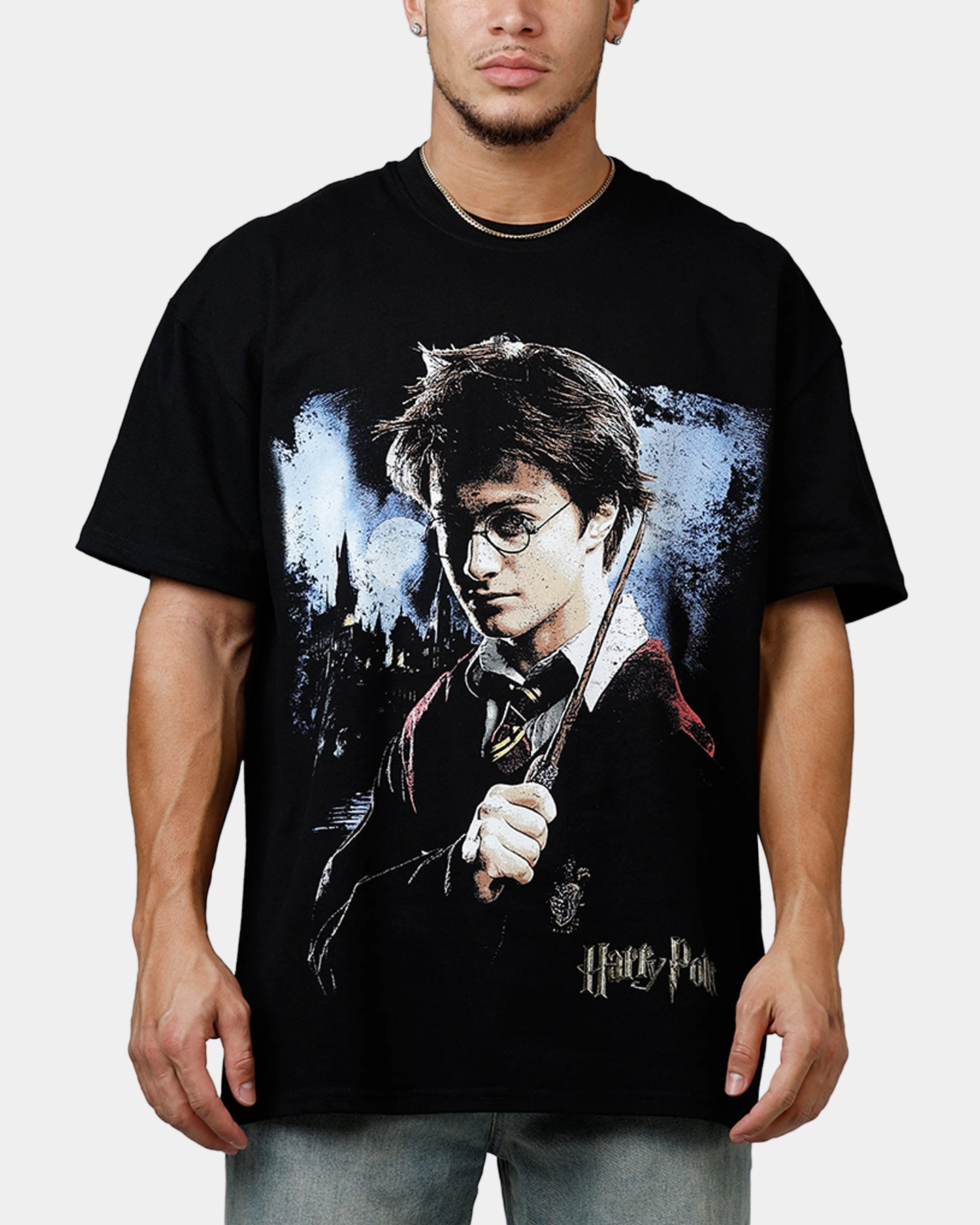 Goat Crew X Harry Potter Heavyweight T-Shirt Black Weekend Outfit