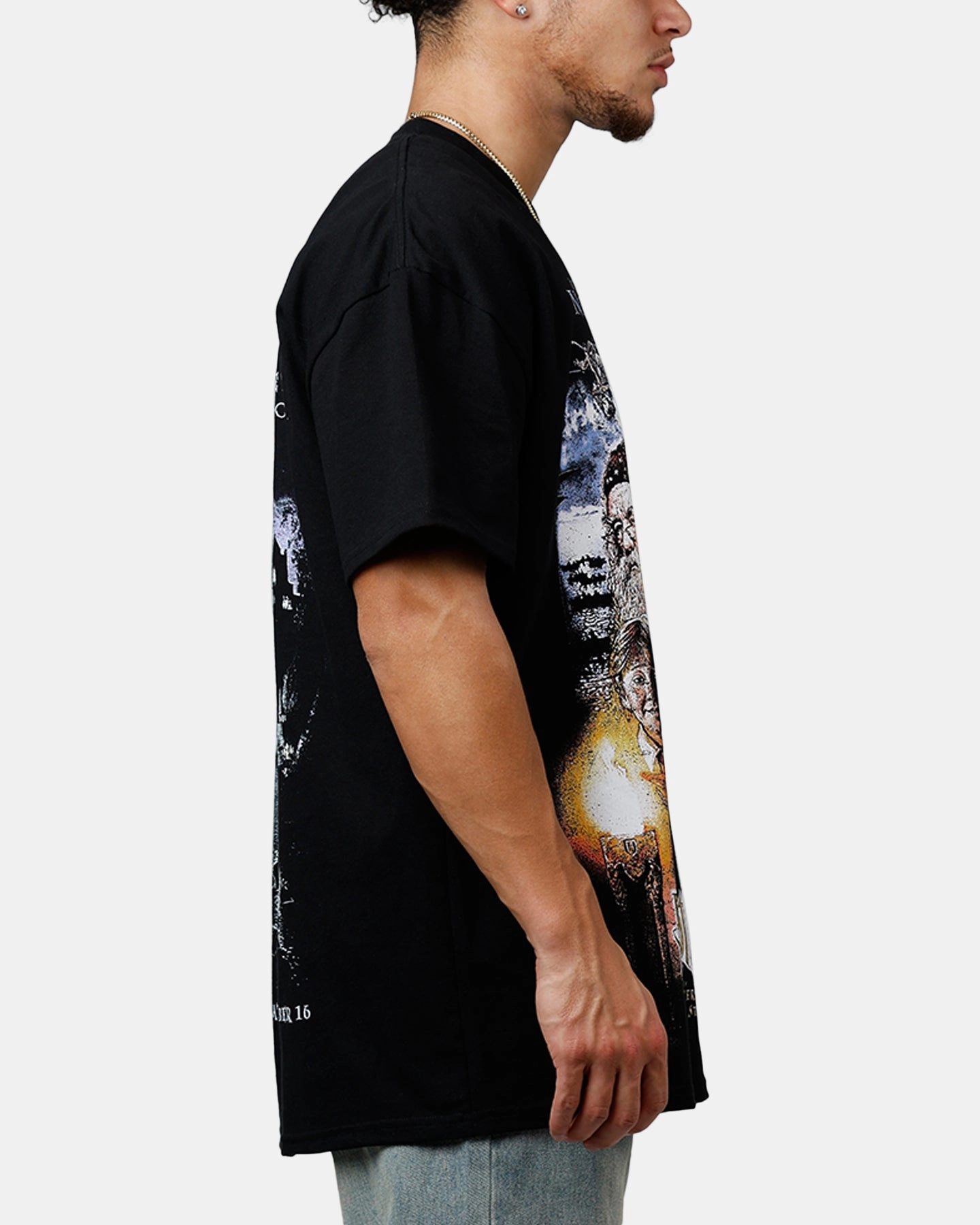 Goat Crew X Harry Potter Sorcerer's Stone Vintage T-Shirt Black Acidwas Comfortable
