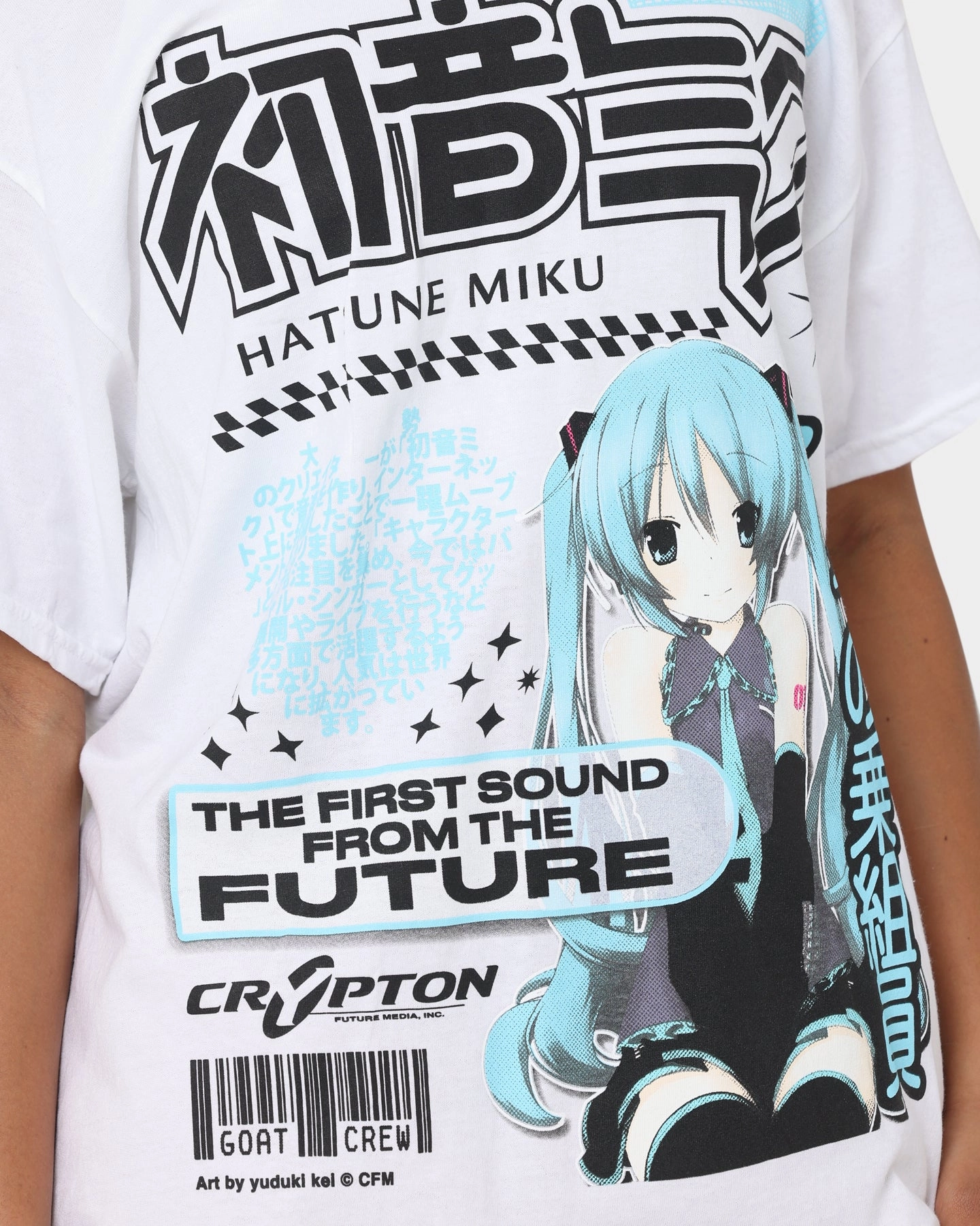 Goat Crew X Hatsune Miku Future Sound T-Shirt White budget-friendly MultipurposeUse