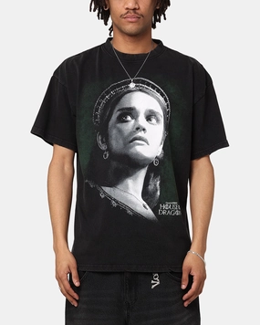 Everyday Outfit Goat Crew X House Of The Dragon Alicent Vintage T-Shirt Black Acidwash