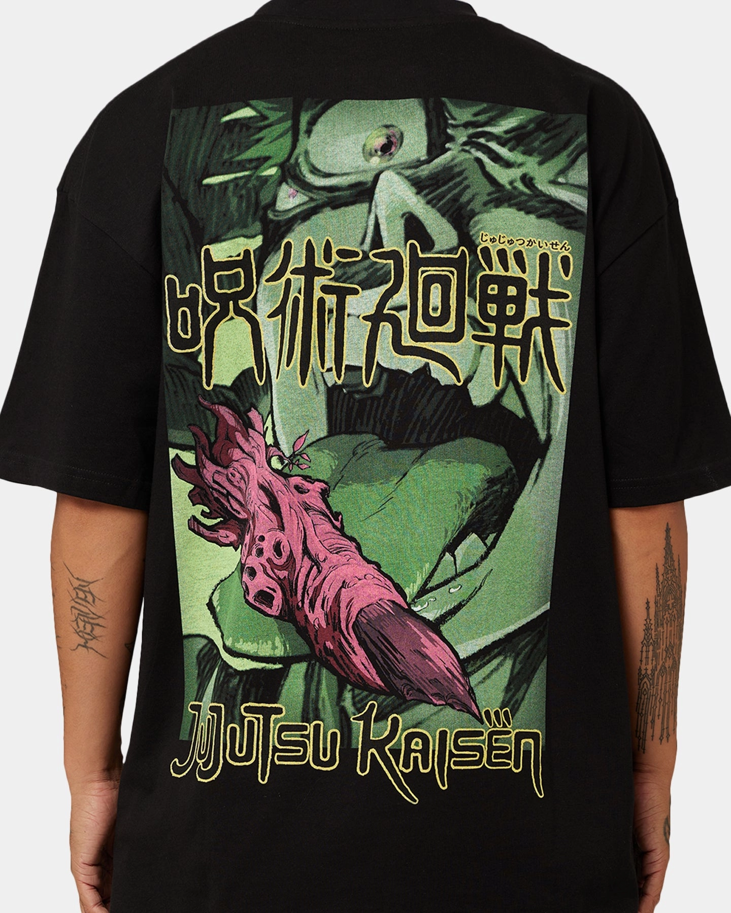 Goat Crew X Jujutsu Kaisen Heavyweight T-Shirt Black Daily Outfit Style
