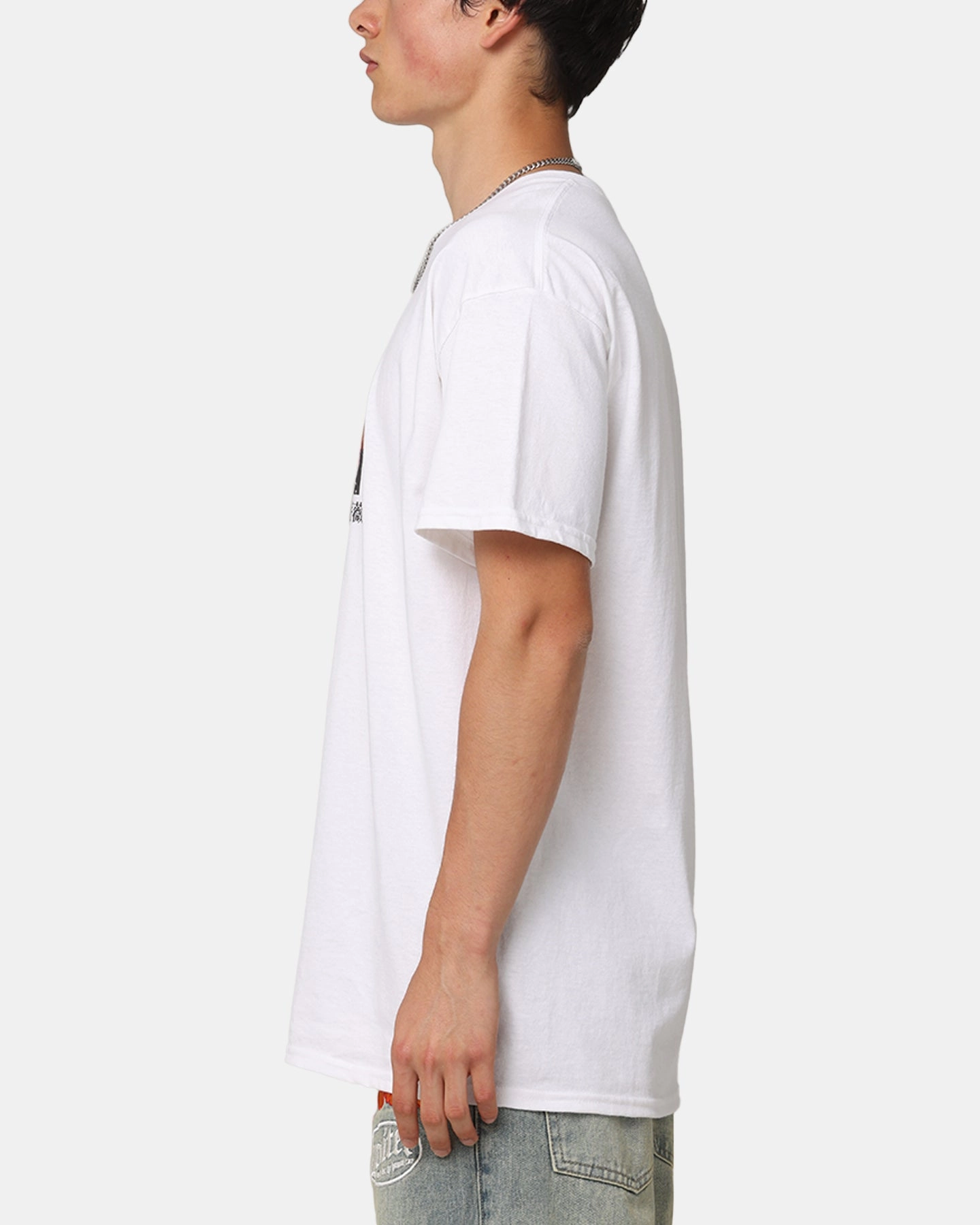 Goat Crew X Jujutsu Kaisen Nobara T-Shirt White Garment Washed Texture BioBased Fibers