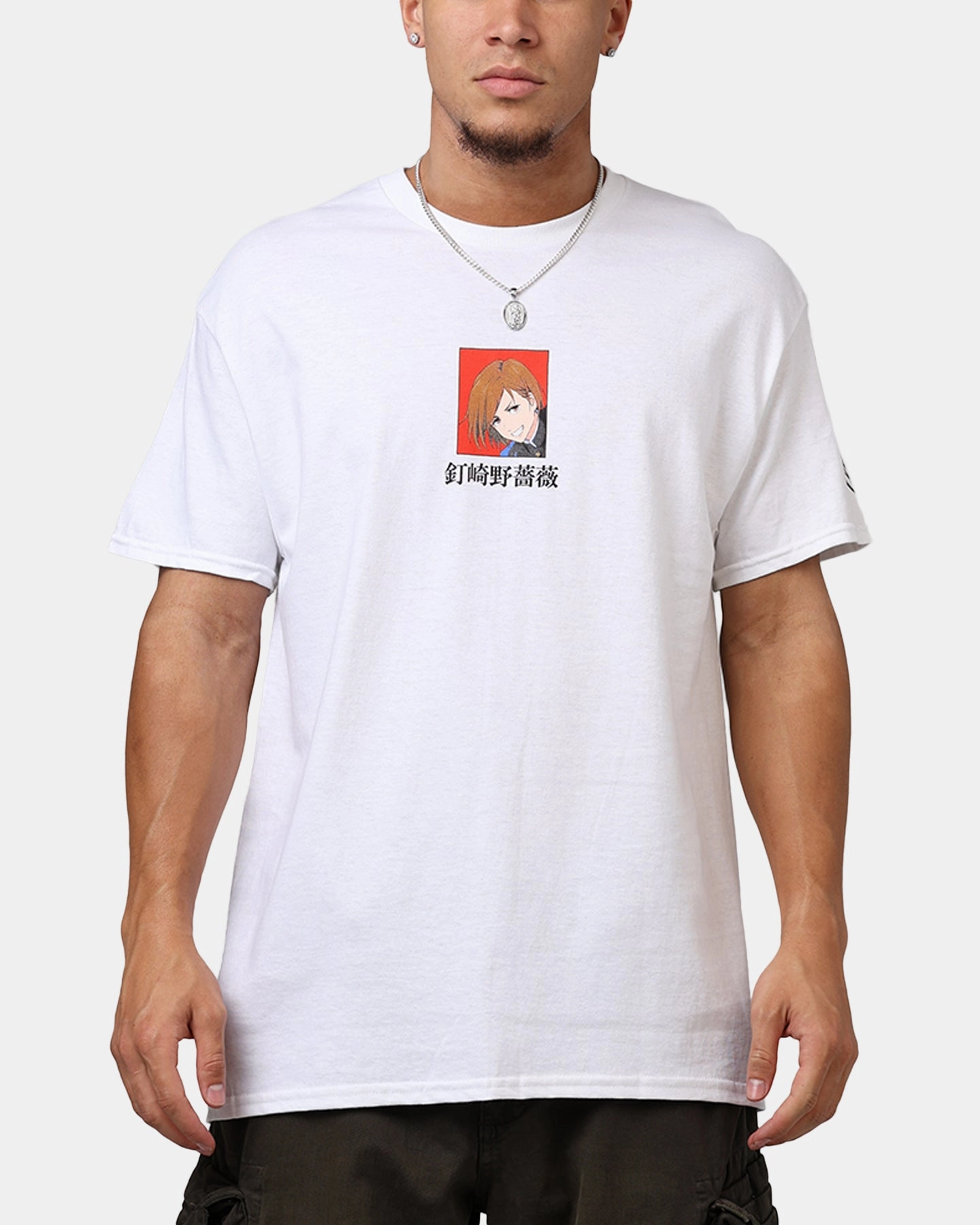 Goat Crew x Jujutsu Kaisen Nobara T-Shirt White Comfortable And Trendy Stylish Layer Look