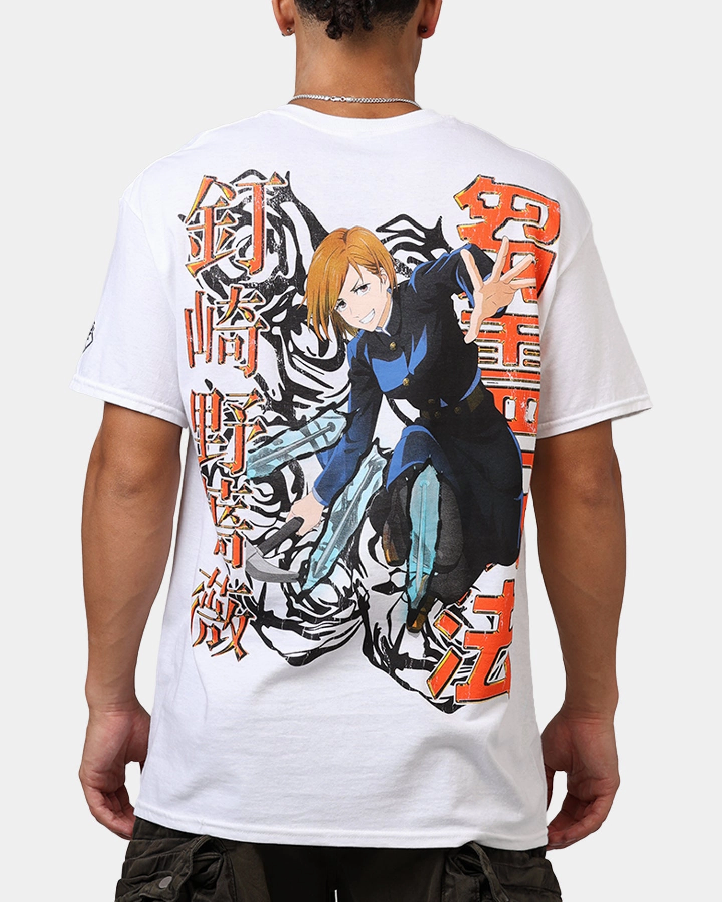 Fit For Movement BreathableMeshLining Goat Crew x Jujutsu Kaisen Nobara T-Shirt White