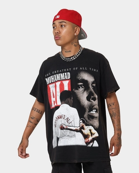 Goat Crew X Muhammad Ali Greatest Vintage T-Shirt Black Wash Classic timelessness