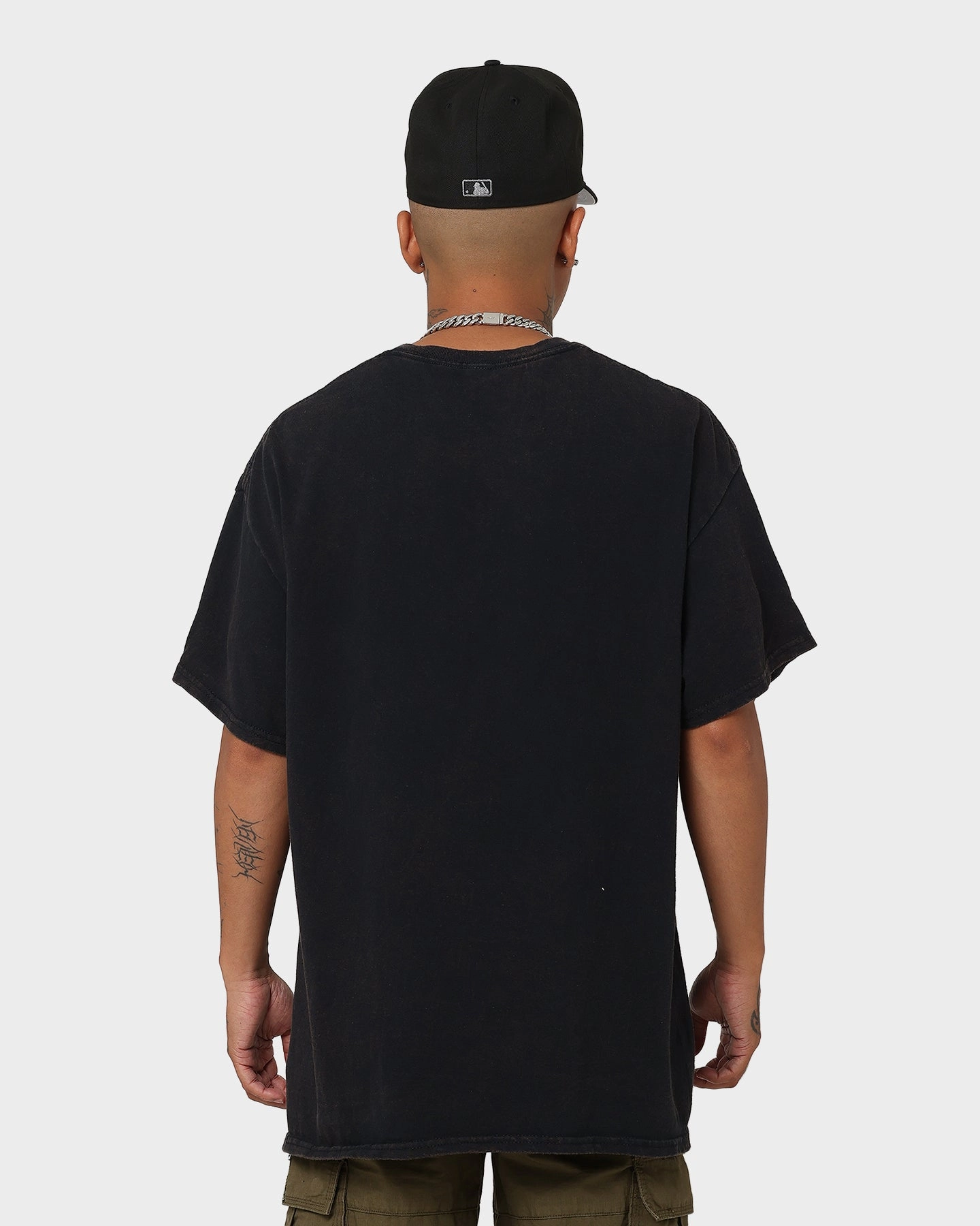 Goat Crew X Muhammad Ali Slogan T-Shirt Black Wash Perfect Fit Wear Solid color purity