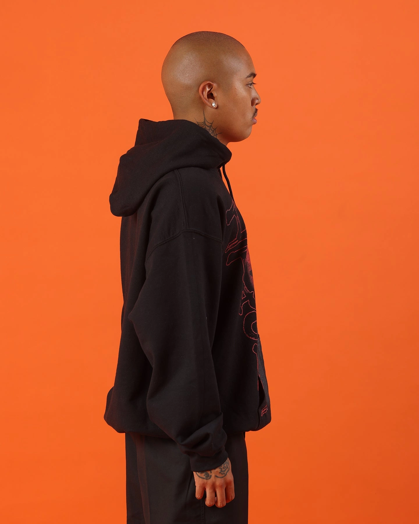 Goat Crew X Naruto Itachi Hoodie Black suitable for autumn festivals Modern Outdoor Gear