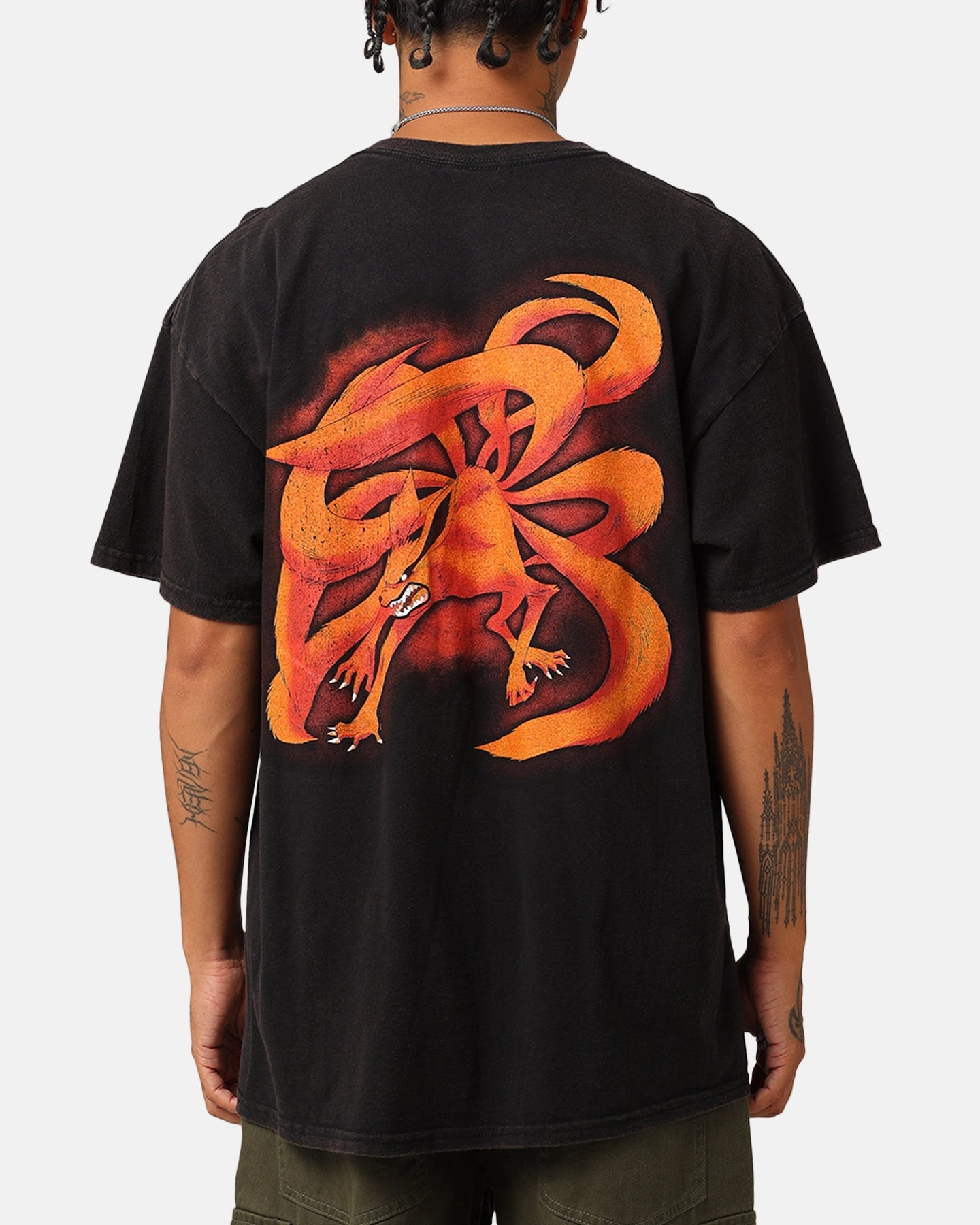 Goat Crew X Naruto Vintage T-Shirt Black Wash Soft and durable