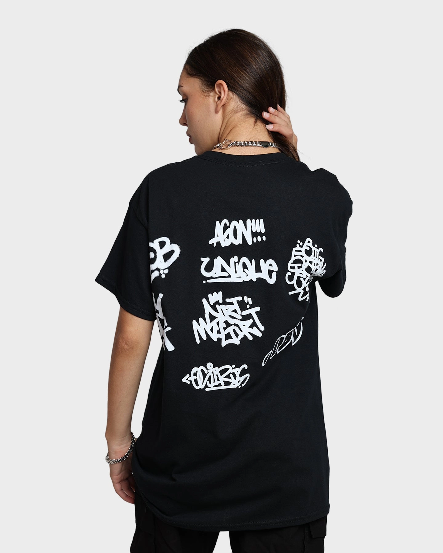 Goat Crew X Ol' Dirty Bastard Big Face T-Shirt Black Effortless Style Daily Comfort