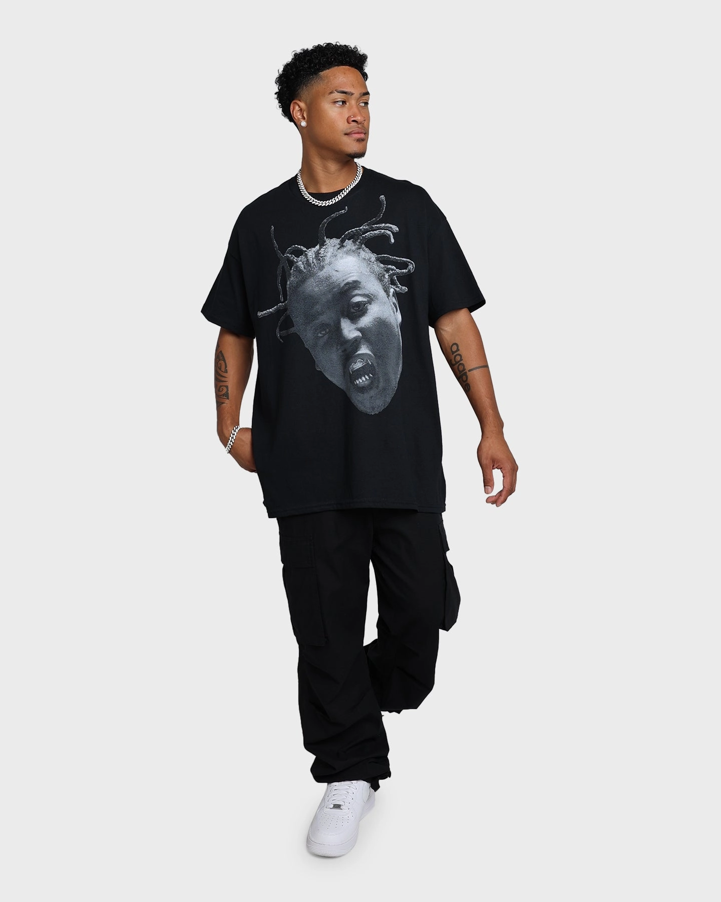 Beachwear Goat Crew X Ol' Dirty Bastard Big Face T-Shirt Black