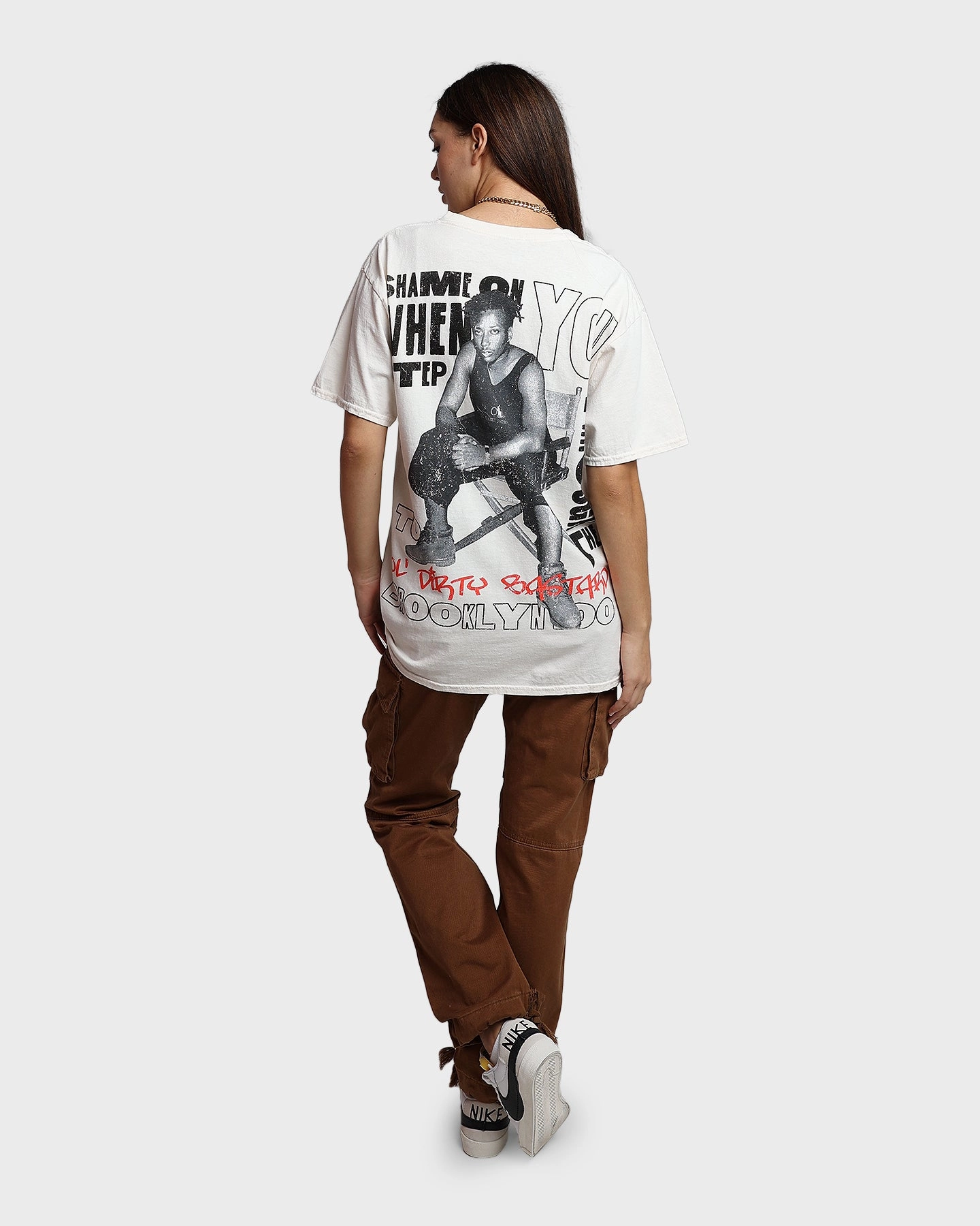 Goat Crew X Ol' Dirty Bastard One Man Army T-Shirt Off White Street Trendy