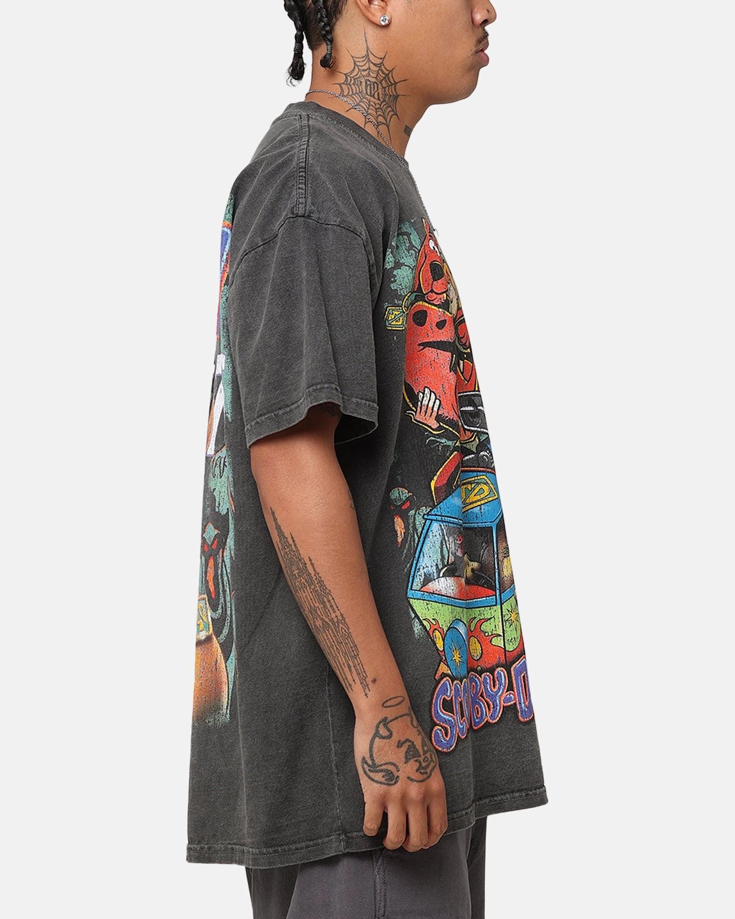 Breathable fabric Goat Crew X Scooby-Doo Scooby-Doo Jumbo Heavyweight Vintage T-Shirt Black Wash