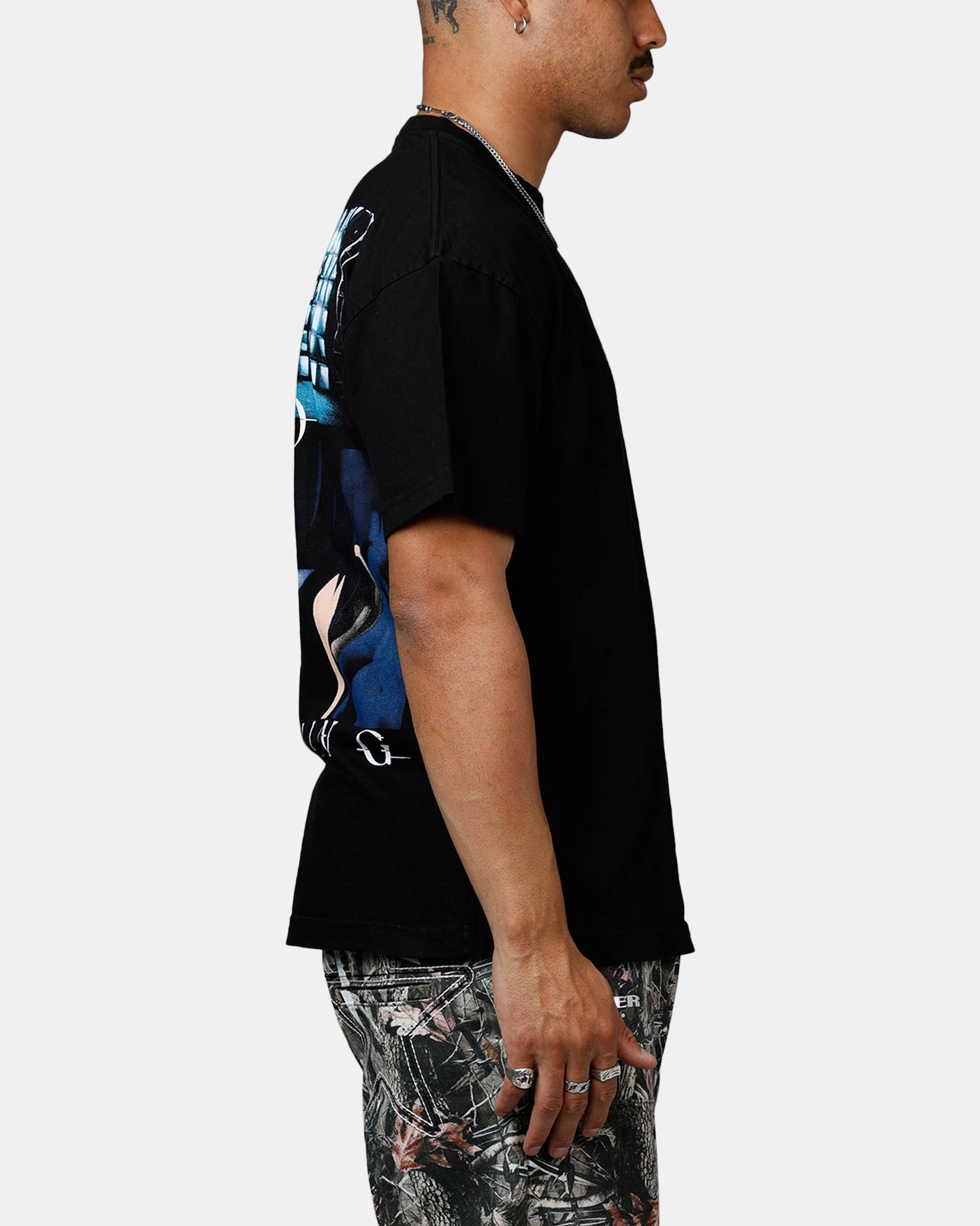 Goat Crew X Solo Leveling Jin Woo T-Shirt Black Fun Style