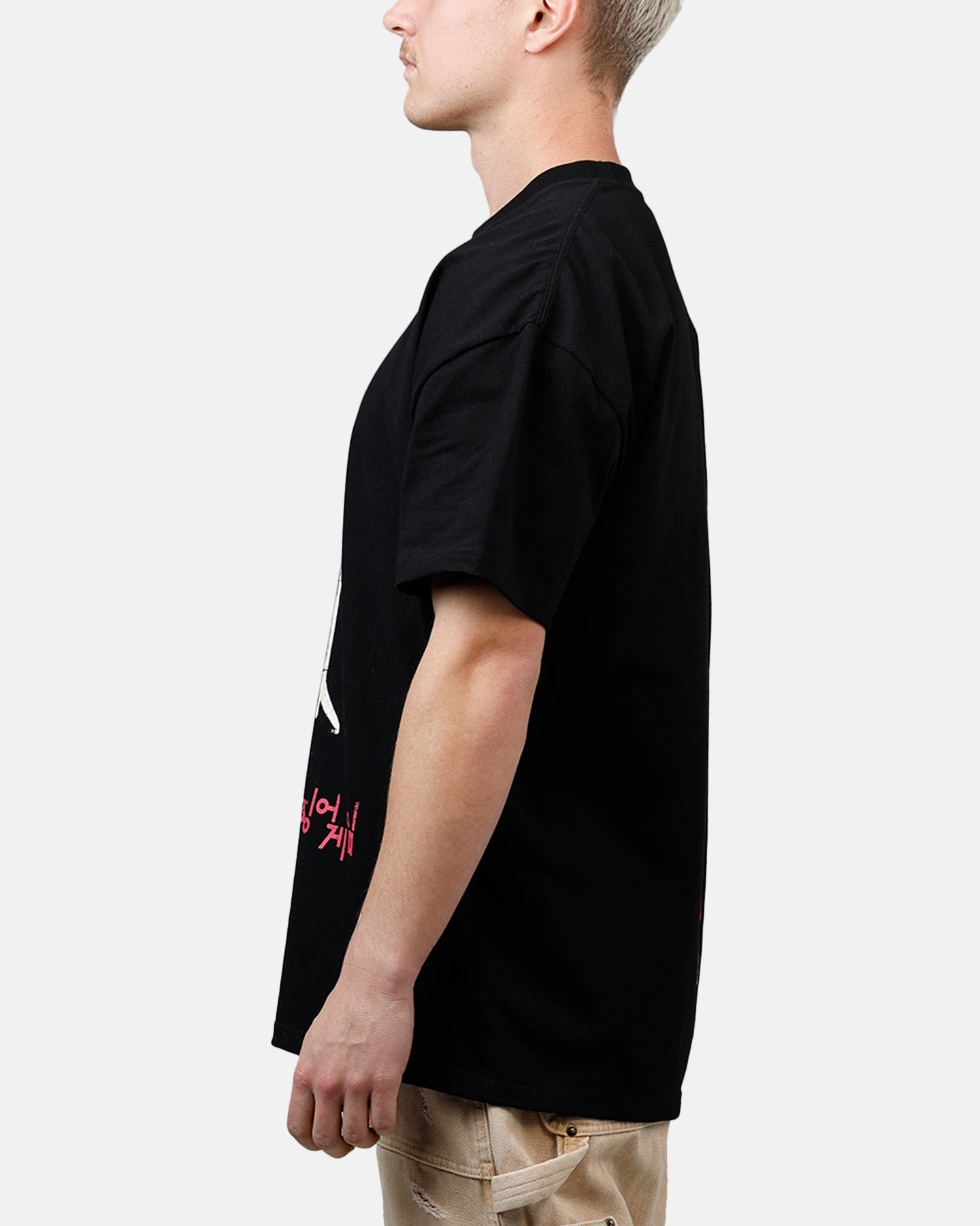 Goat Crew X Squid Game Young-Hee Vintage T-Shirt Black sporty and comfortable
