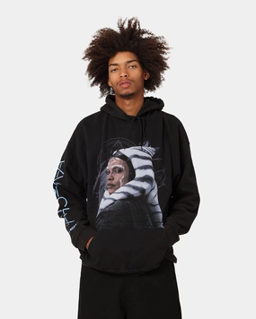 Adjustable Hem System Goat Crew X Star Wars Ahsoka Hoodie Black