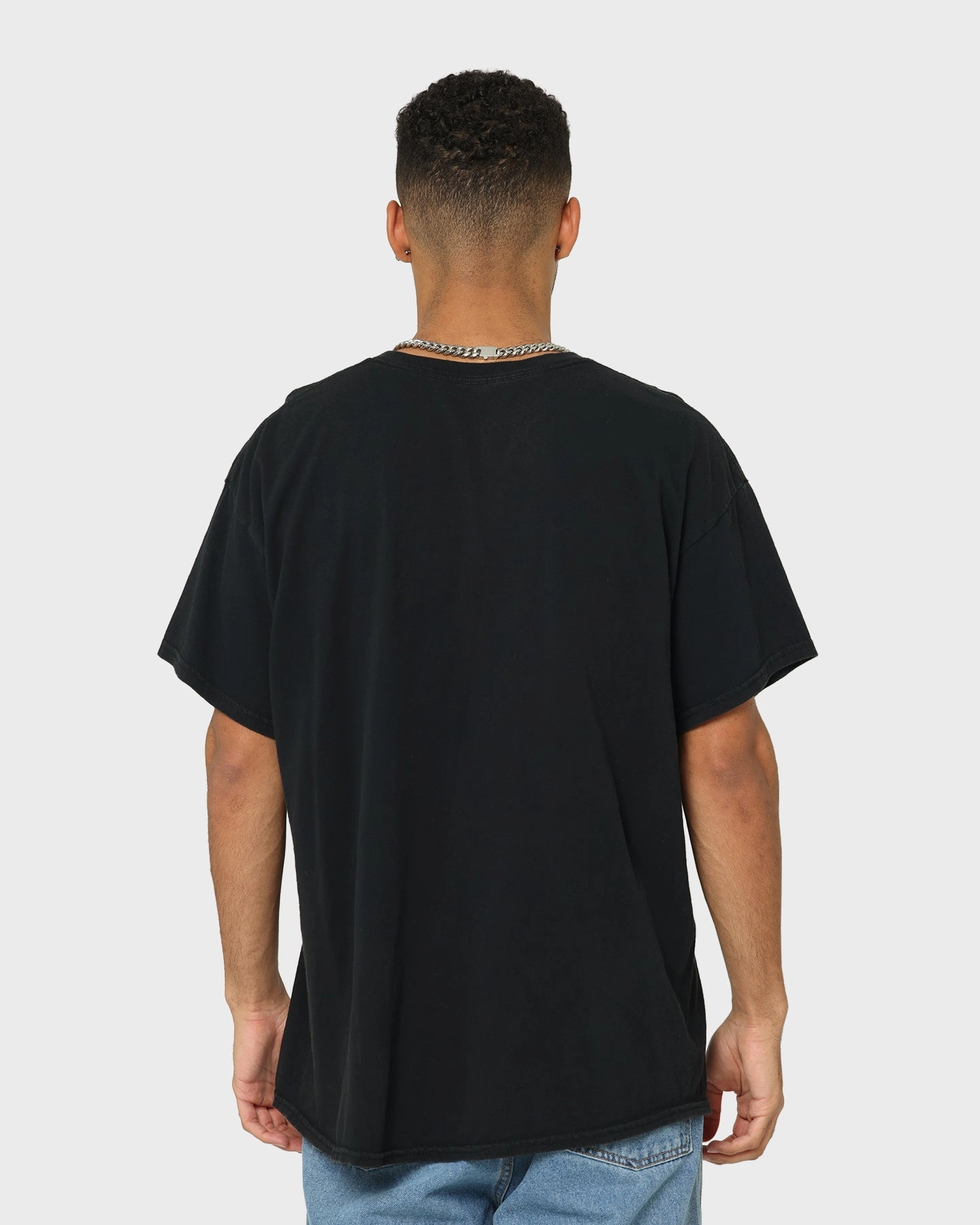 Lightweight Fashion Light Comfort Style Goat Crew X Stranger Things Beginning Vintage T-Shirt Washed Black