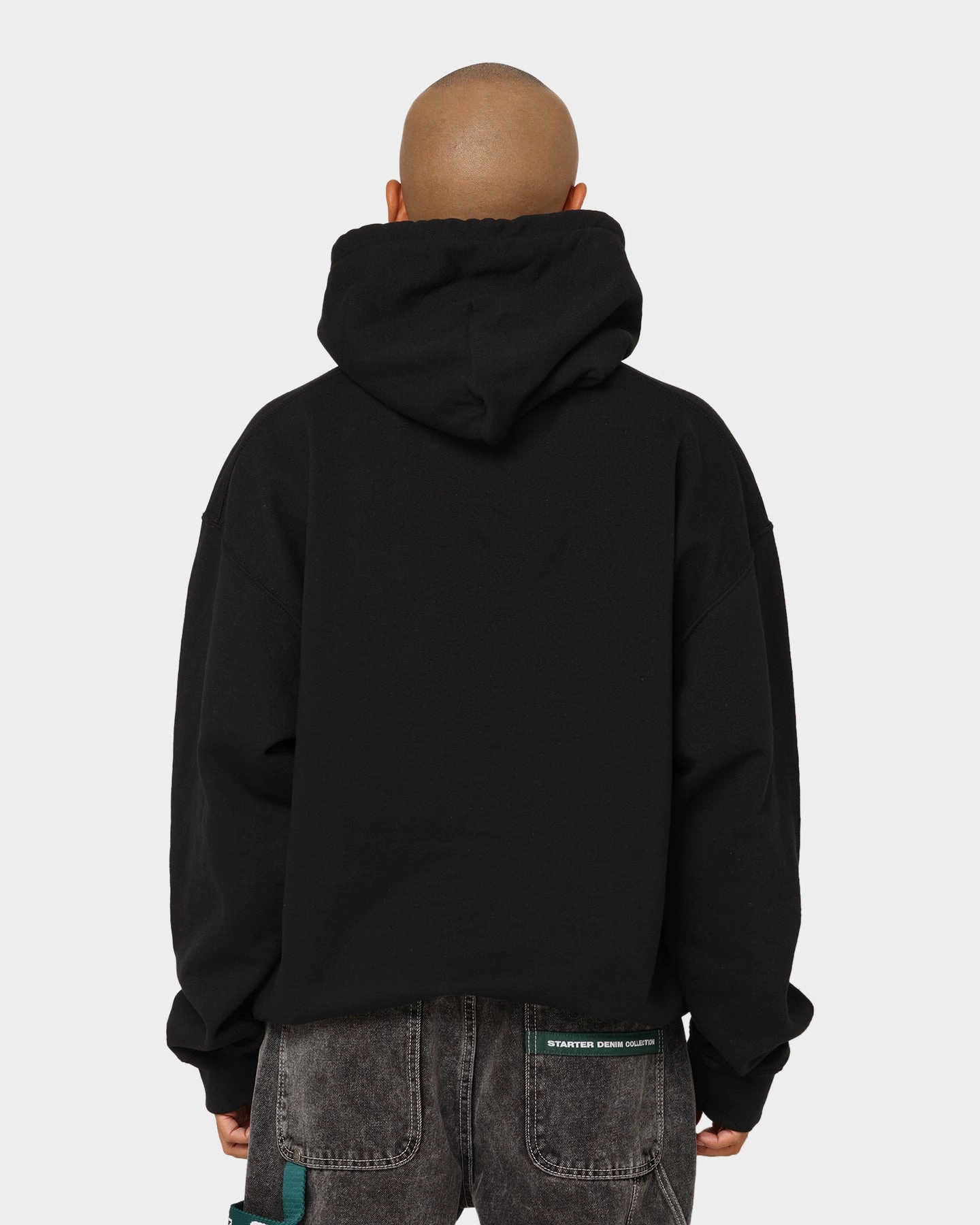 Mountain Goat Crew X Stranger Things Metal Hoodie Black
