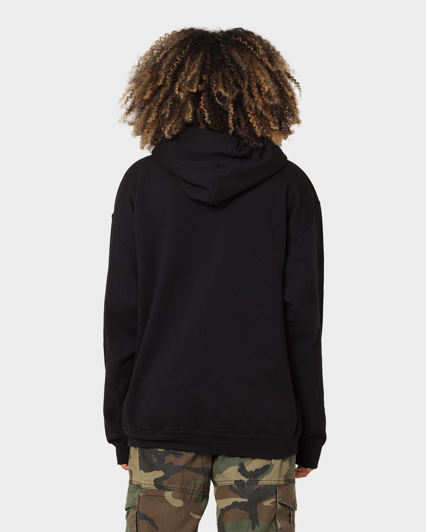 Goat Crew X Stranger Things Metal Hoodie Black Water resistant coating